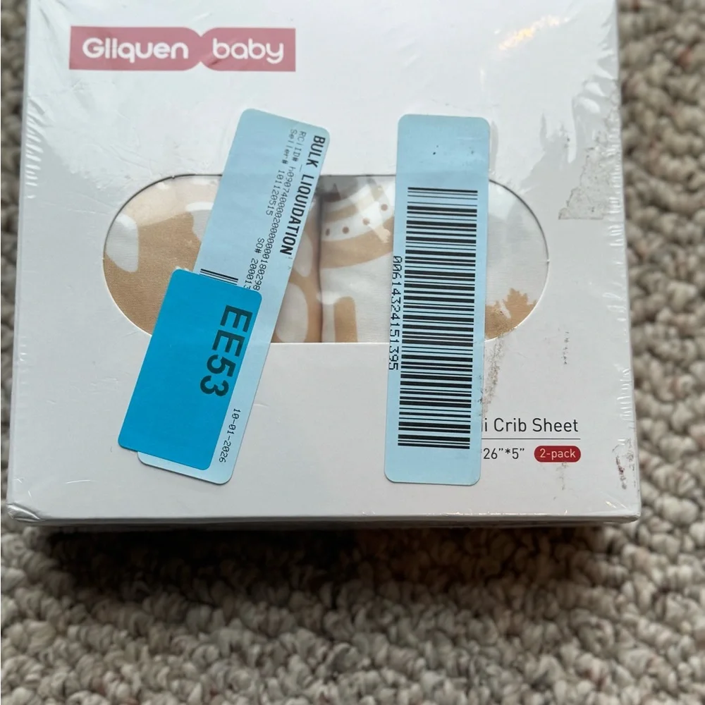 NWT Baby Universal Mini Crib Pack N Play, Fitted Playard Sheet, Autumn, 38"x26" - Picture 7 of 8